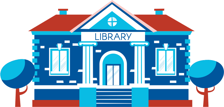 library graphic